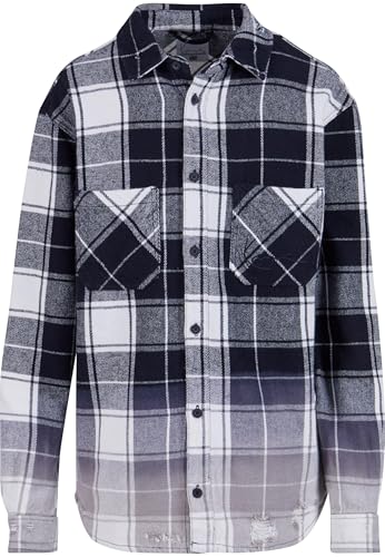 Karl Kani Chest Signature Heavy Hemd Herren schwarz weiß XL