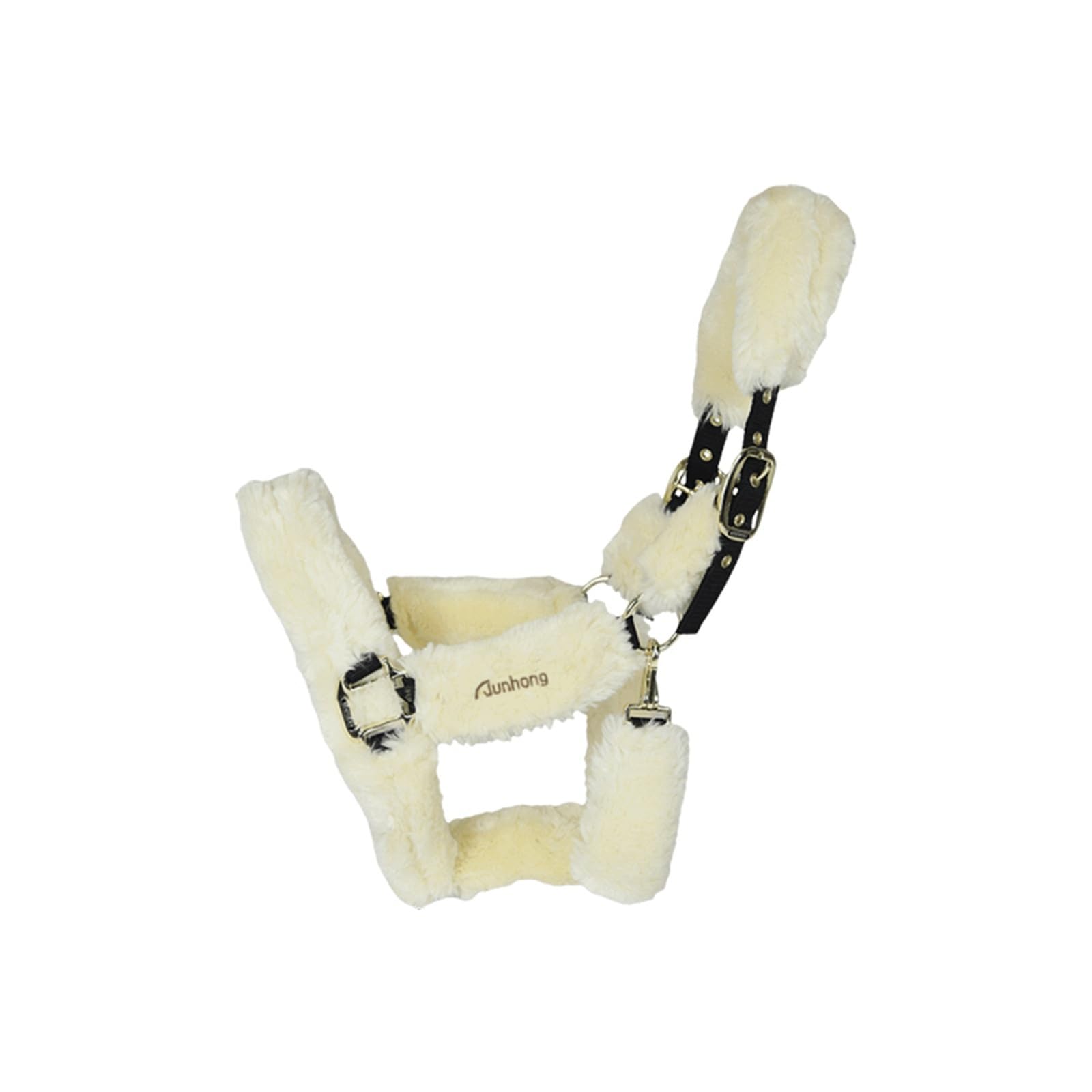 Halfter Für Pferde Reitsport-Halfter-Fleece-Rennhalfter-Pferdeausrüstung(Yellow)