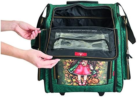 wheelable craft tote