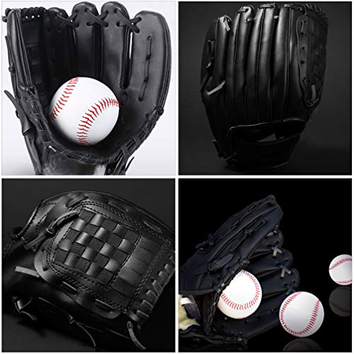 Garneck Luvas de beisebol com mão esquerda e direita, luvas de campo de softbol, luvas de campo para