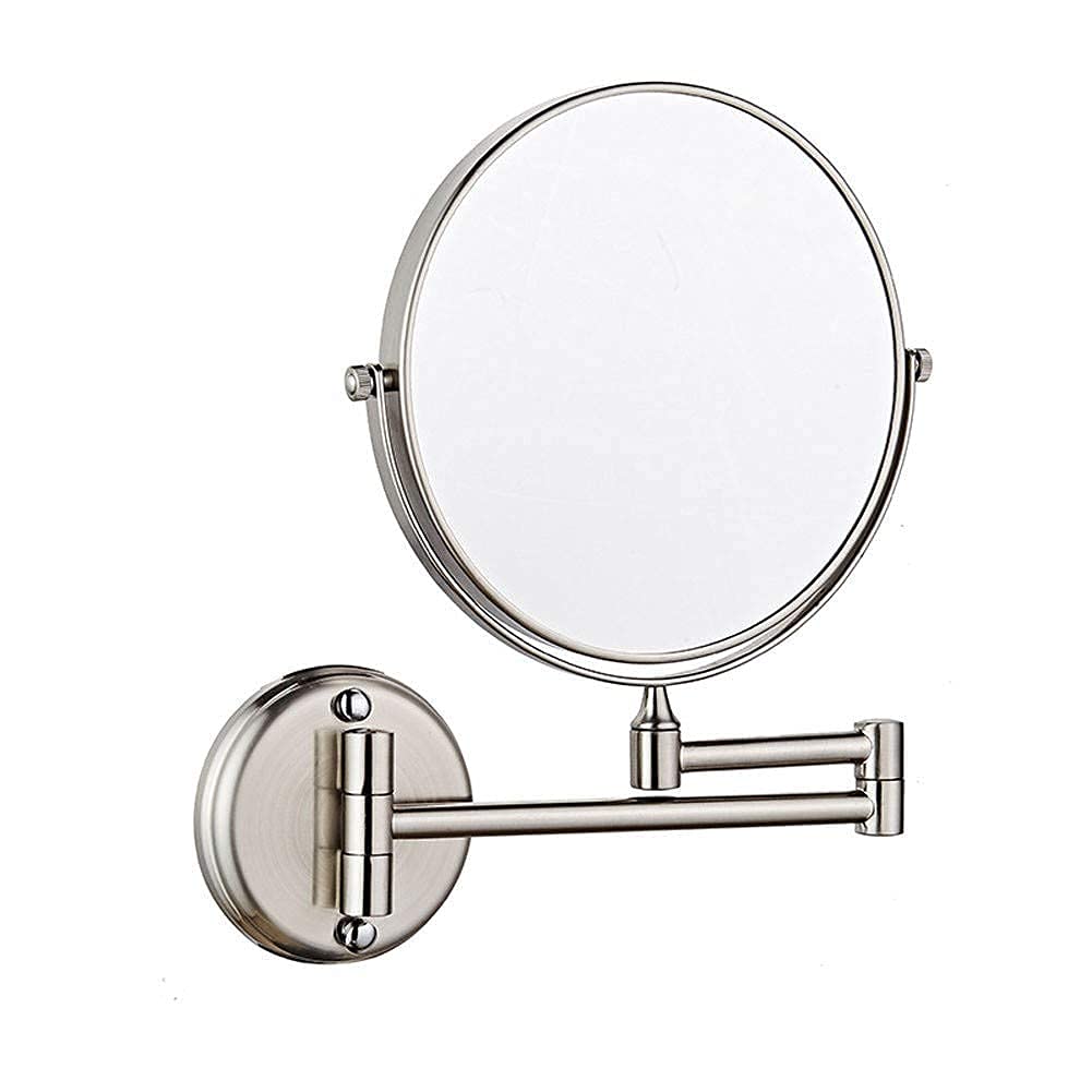 Miroir de Maquillage Mural 20,3 cm JCAKES Miroir Pliant Extensible