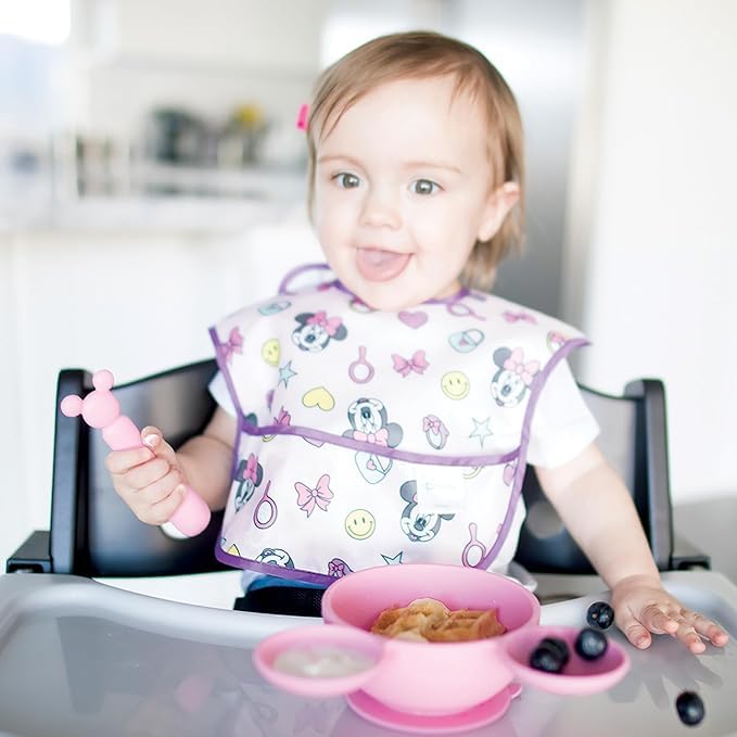 Miniatura 3 de Bumkins DC Comics - Babero con capa, diseño de DC Comics