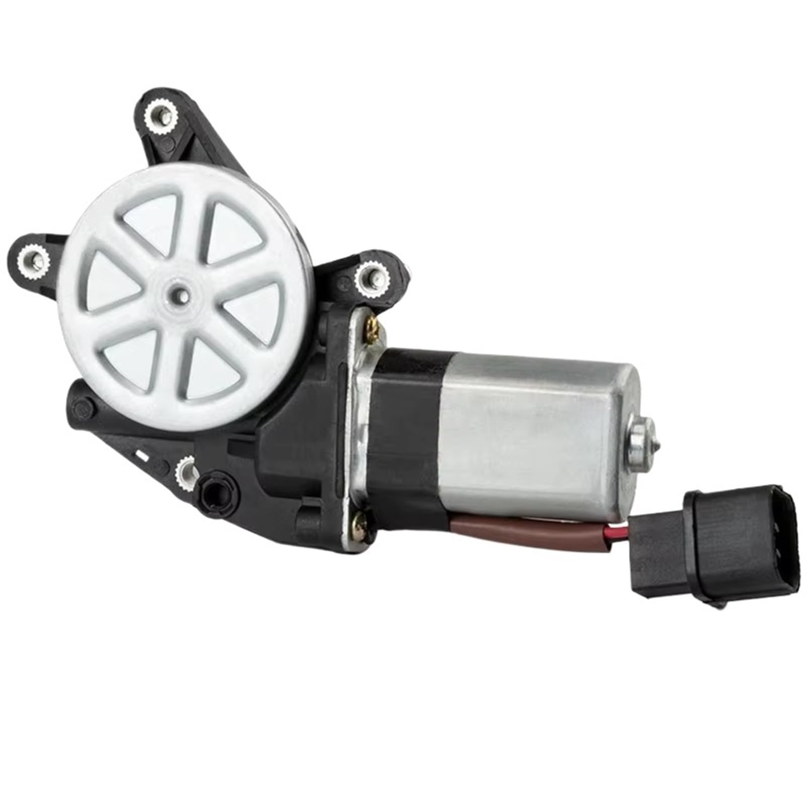 HIIAW Front Window Regulator Motor MR573877 MR573878 for Outlander 2003 2004 2005 2006 2.4L Auto Window Regulator Bracket(Front Left)