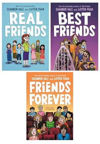 Best Friends Series 3 Books Set – Real Friends, Best Friends, and Friends Forever