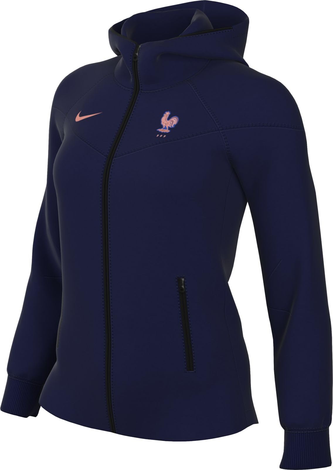FFF Tech Windrunner Nike Football Fleece-Kapuzenjacke für Damen, HF5121