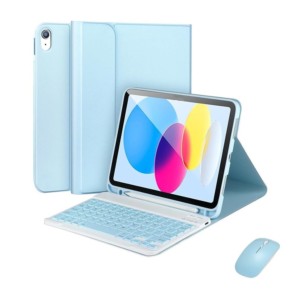 Funda teclado iPad Pro 11 para estudiar en la universidad y teletrabajar en cafeterías 7