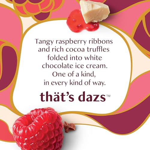 Image of Haagen-Dazs Ice Cream, White Chocolate Raspberry Truffle, 14 Fl Oz (Frozen)