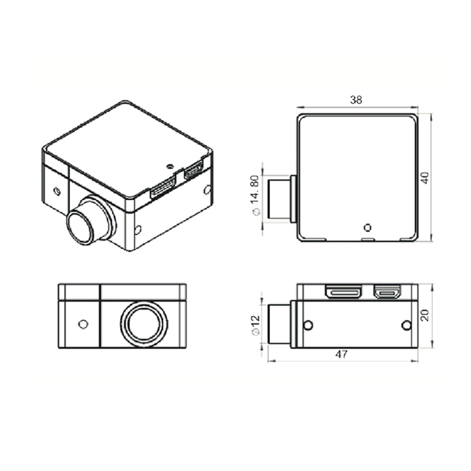 Espectrofotómetro, Mini Espectrómetro De Mano CCT Medidor CRI Para Iluminancia Espectral HPCS300