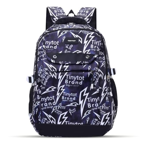 Image of Tinytot 30 Litre Waterproof School Backpack Bags for Women - Large 19 Inch Laptop Bag for Boys &Girls 12+ Years, College Bag for Girls and Boys, Men, Women - Ideal for Office, Travel, School, College