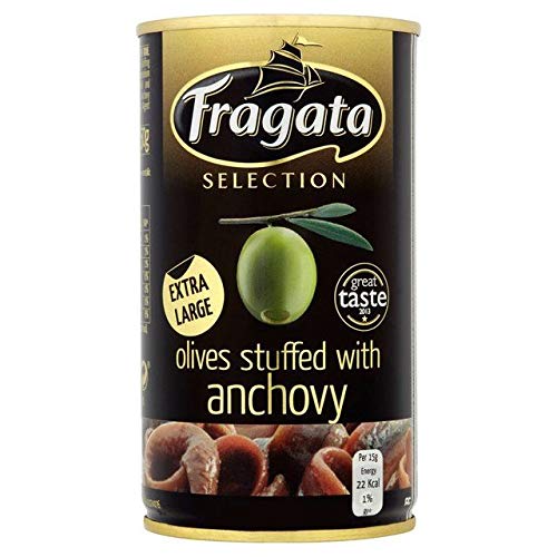 Miniatura 2 de Fragata Aceitunas Rellenas de Anchoa en Salmuera 12.35 oz