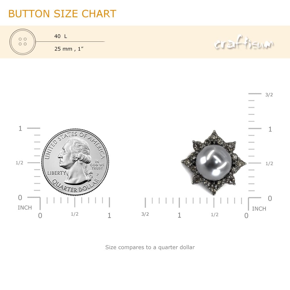 20 szt. czarny retro metalowy ośmiokąt pół sztuczna perła szycie cholewka płaszcz guziki -25mm -1"