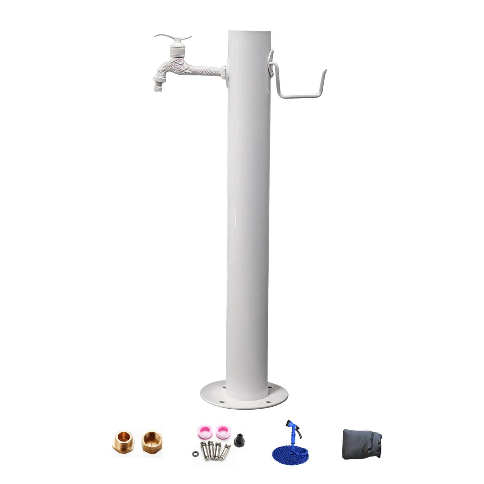 Tyyckj Garden Water Column Faucet - 304 Stainless Steel Outdoor Antifreeze Hydrant For Lawn Irrigation And Car Washing