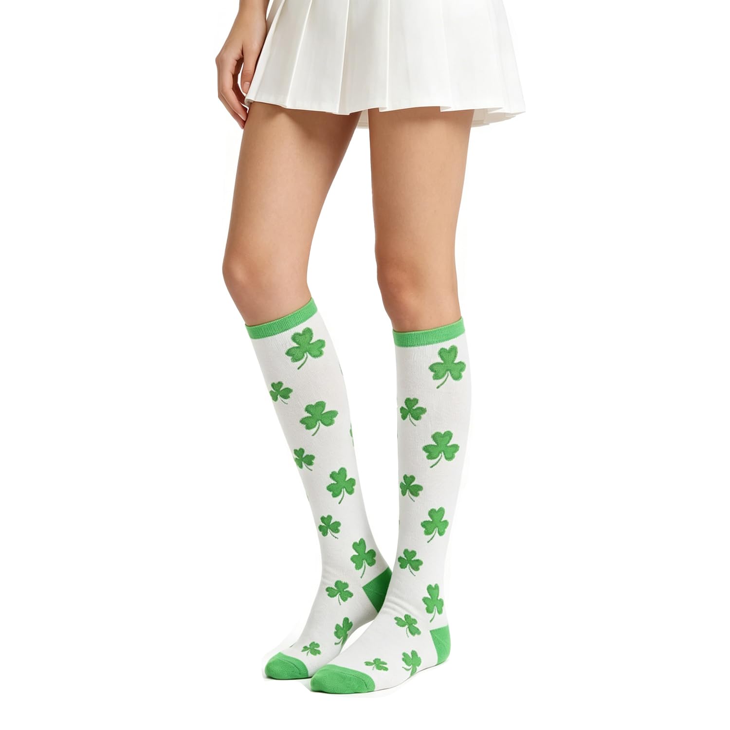 Benefeet Sox Knee High Socks for Women Girls Patterned Long Tube Socks Athletic Casual Cotton Stockings