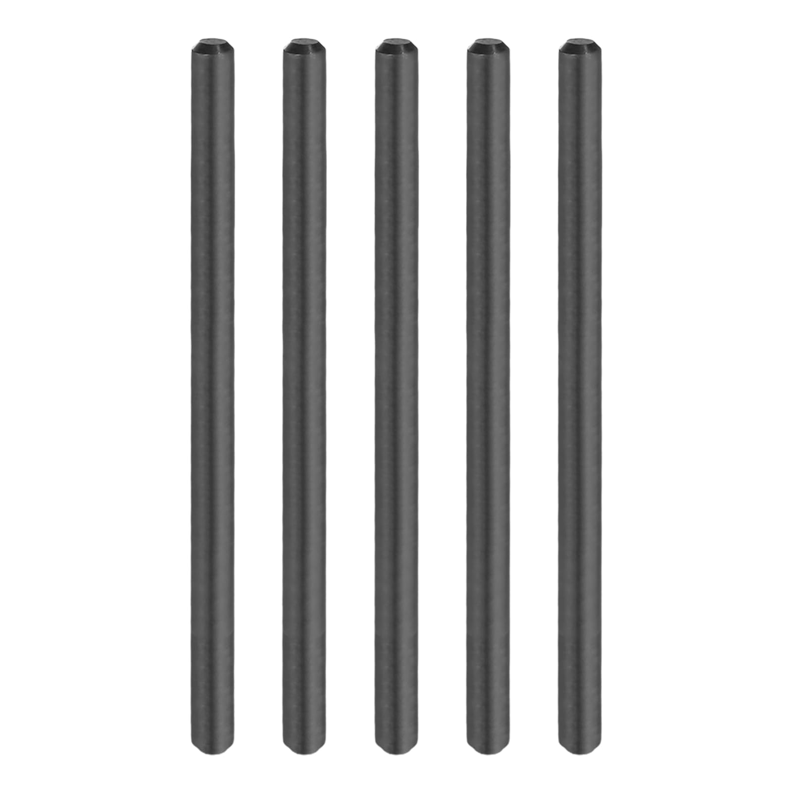 sourcing map 5Pcs 5mm x 90mm Dowel Pins, 304 Stainless Steel Cylindrical Shelf Support Pegs Chamfered End Pin Rod Fasten Elements Metal Shelf Pegs, Black — image 1