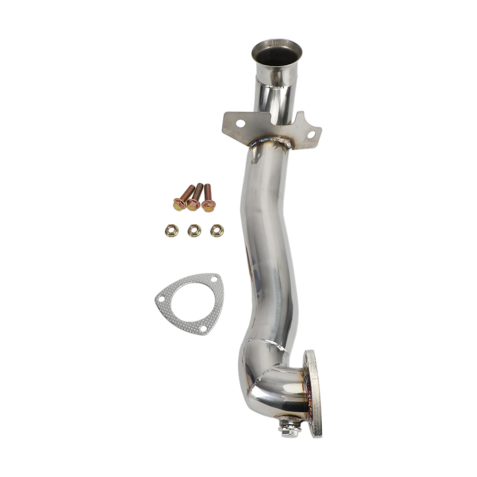 2.5" Exhaust Catless DownPipe with Gaskets Convient pour Mini Cooper S R55-R61 1.6 Turbo 2007-2016