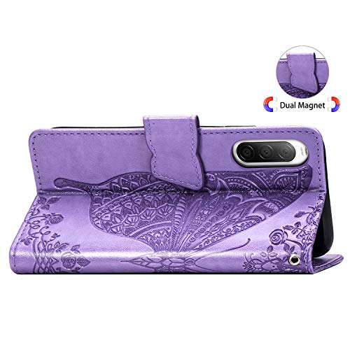 JIUNINE Cover Sony Xperia 10 II, Custodia Libro in...