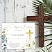 25 PCS Baptism Certificates for Church, Baby Dedication Certificate Paper, Dedication Christening Gifts for Girls Boys,Baptismal Certificates for Adults Baby Teenagers,8x10 Inch (Eucalyptus)