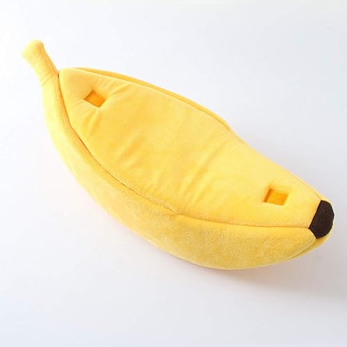 Miniatura 5 de Cama de plátano para gatos, cama para perros, cama para mascotas, cama suave para gatos, lindo plátano, preciosos suministros para mascotas para