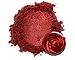 Eye Candy Pigments Premium True Red Mica Powder - Yamagata Red (25gr) - for Epoxy, Resin, Soap, Paint, Woodworking, Acrylic Pouring, Bath Bombs, Fishing Lures - DIY Arts and Crafts Additive