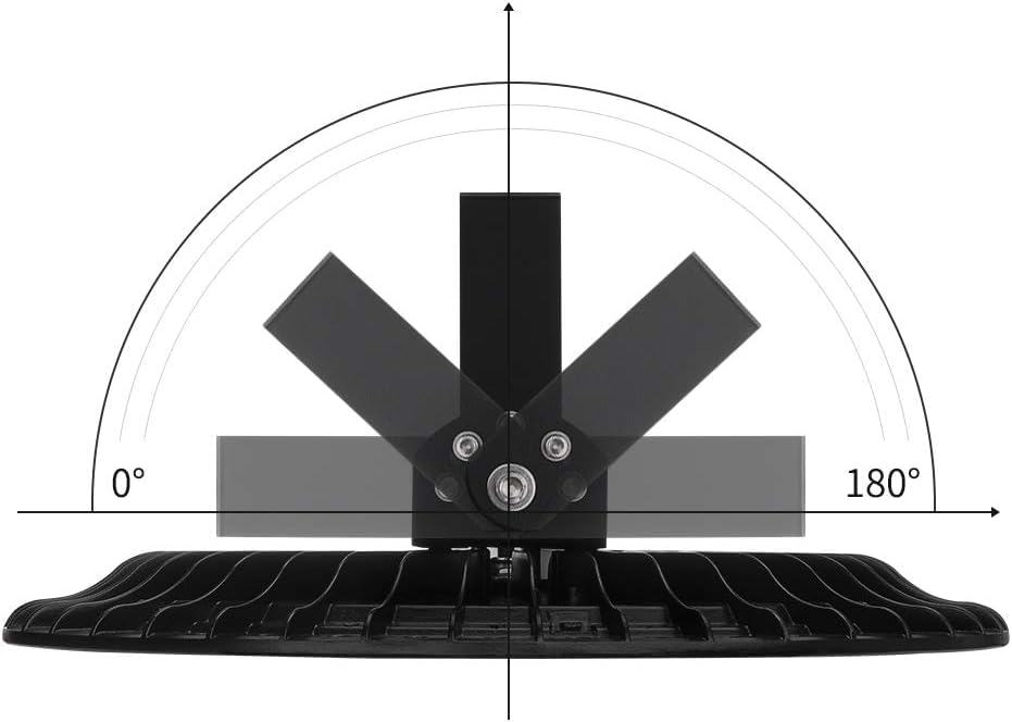 300W LED High Bay Lights IP56 Waterproof 110V LED Lighting Fixture 24000LM 6500K Warehouse Industrial Factory Shop Lamp — view 4