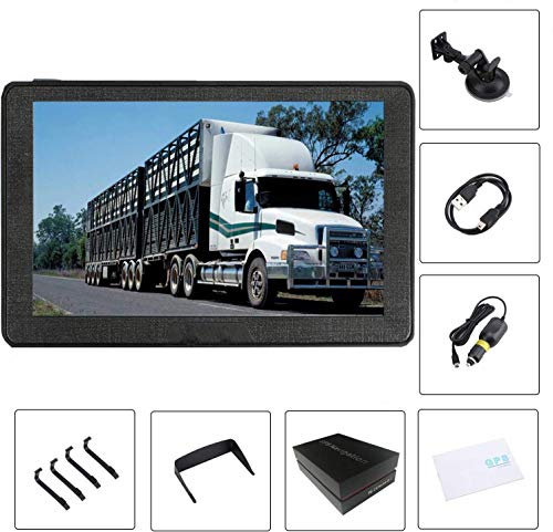 GPS Navigation for car, 7- inch HD Touch Screen Voice Broadcast Navigation, Top Loading North America map Contains (USA, Canada, Mexico Map) Lifetime Map Free Updates