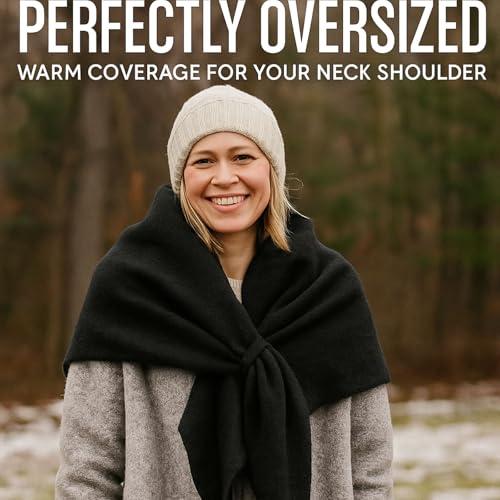 Women's Solid Color Scarf, Pashmina Shawl Wraps for Women, Casual Soft Comfortable Shawl for Daily Wear4