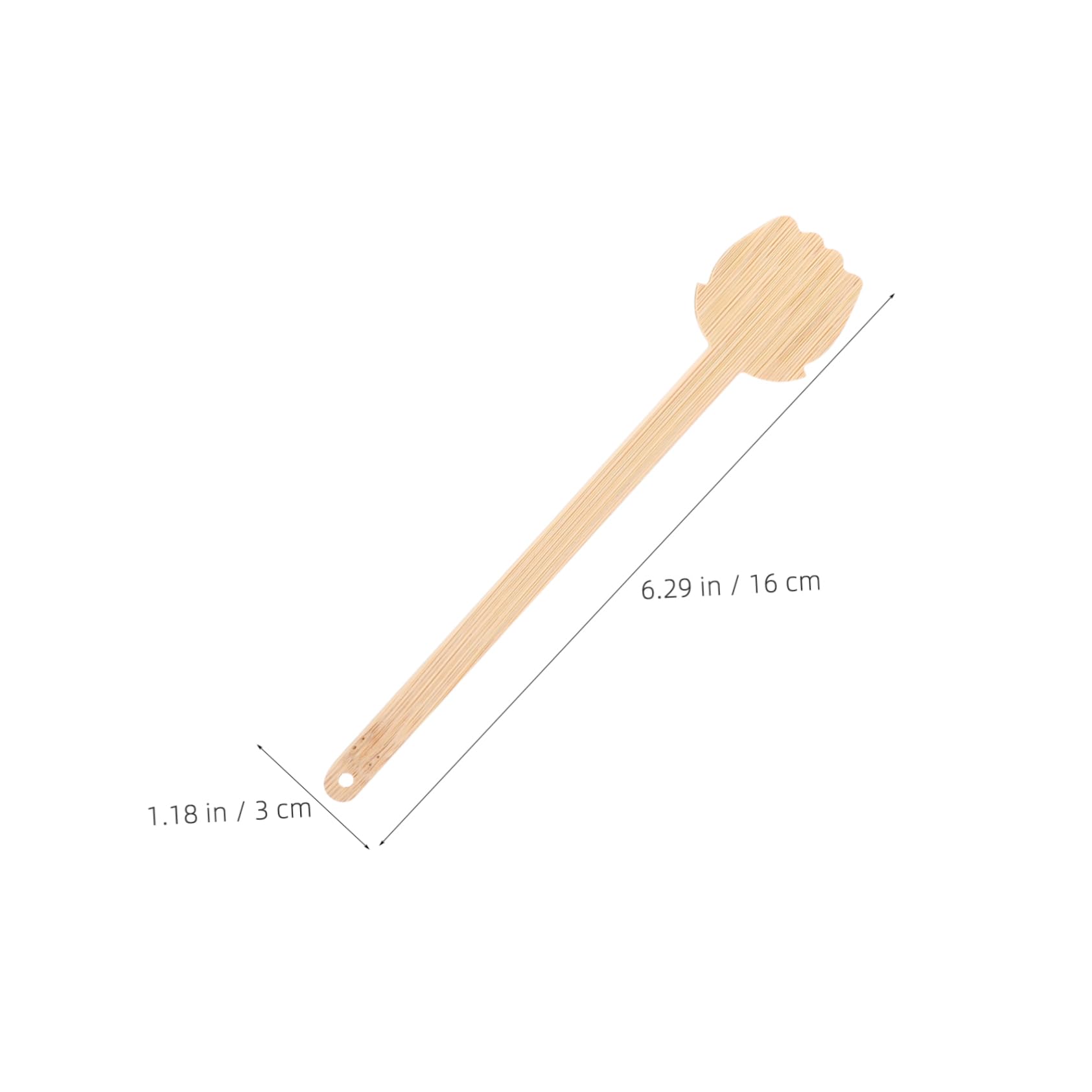 OUNONA 10Pcs Fan Handles for DIY Crafting Sturdy Round Fan Sticks for Weddings Festivals and Decorative Projects for Handmade Fan Creation