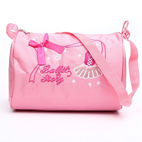 Kungfu Mall Mini Mädchen Baby Kind Kind Pink Princess Dance Ballet Handtasche einzelner Schulter Segeltuch beiläufige Tote Rucksack Cover