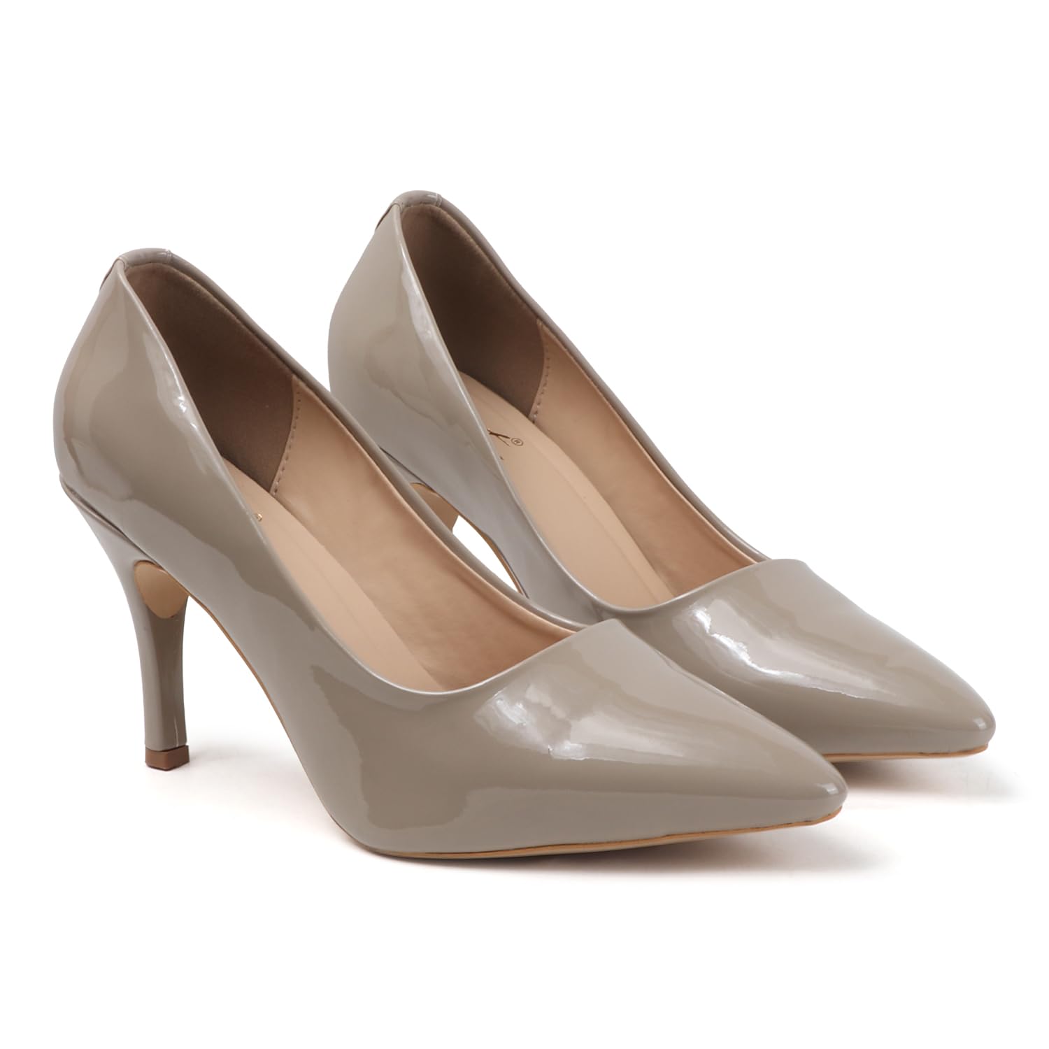 Women’s Pointed Toe Pumps in Satin – High Heel Classic Stiletto Heels for Party, Wedding, Office & Evening | Elegant Slip-On Formal Shoes for Women (Beige, UK Footwear Size System, Adult, Women, Numeric, Medium, 6)-image-35