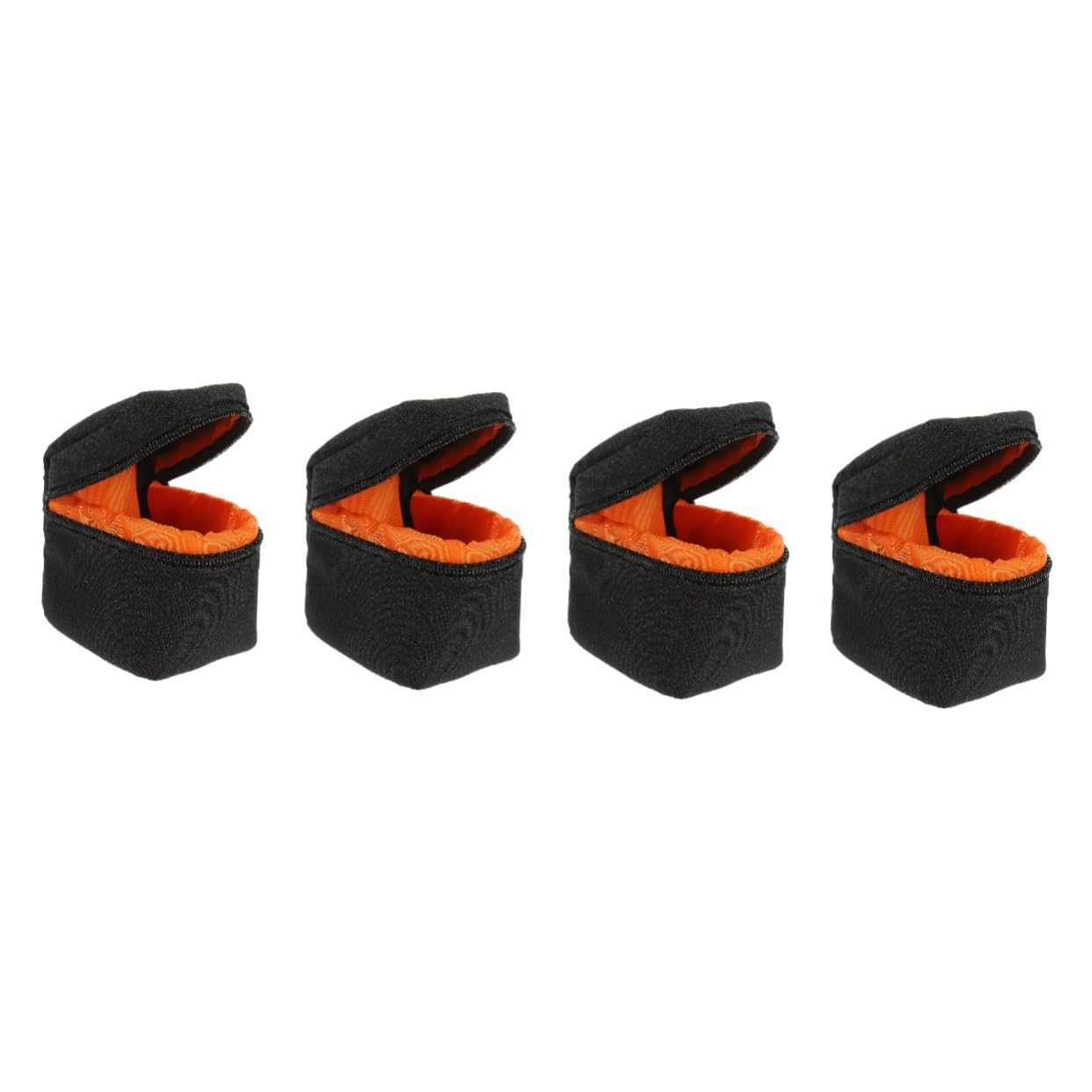 SHINEOFI 4 Piezas Bolsa de para Cámara Acolchada y Portátil Estuche Protectivo Shockproof para Almacenamiento de Lentes de Cámara para y Uso