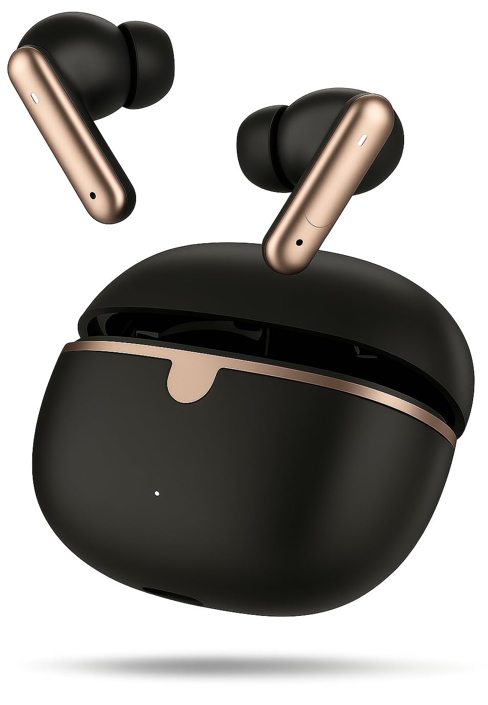 Original Wireless Bluetooth Earbuds for Boat 161 Elite with Built-in Microphones, Powerful Bass Sound, Seamless Pairing, Long Playtime & Bluetooth v5.3 (Black)-picture-22