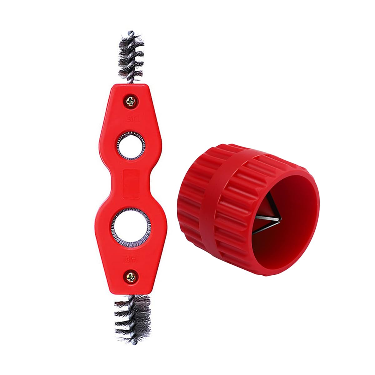 Westspark Deburring Tool Copper Pipe Reamer Set, Cleaning Brushes Inner Hole and Outer Edge deburring Device