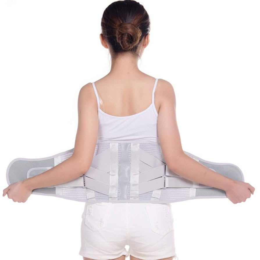 Amazon.co.jp: 背骨サポートブレース、腰椎サポートベルト椎間板