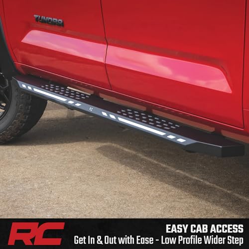 Estribos LED para Toyota Tundra CrewMax Acero 2022-2026 miniatura 3