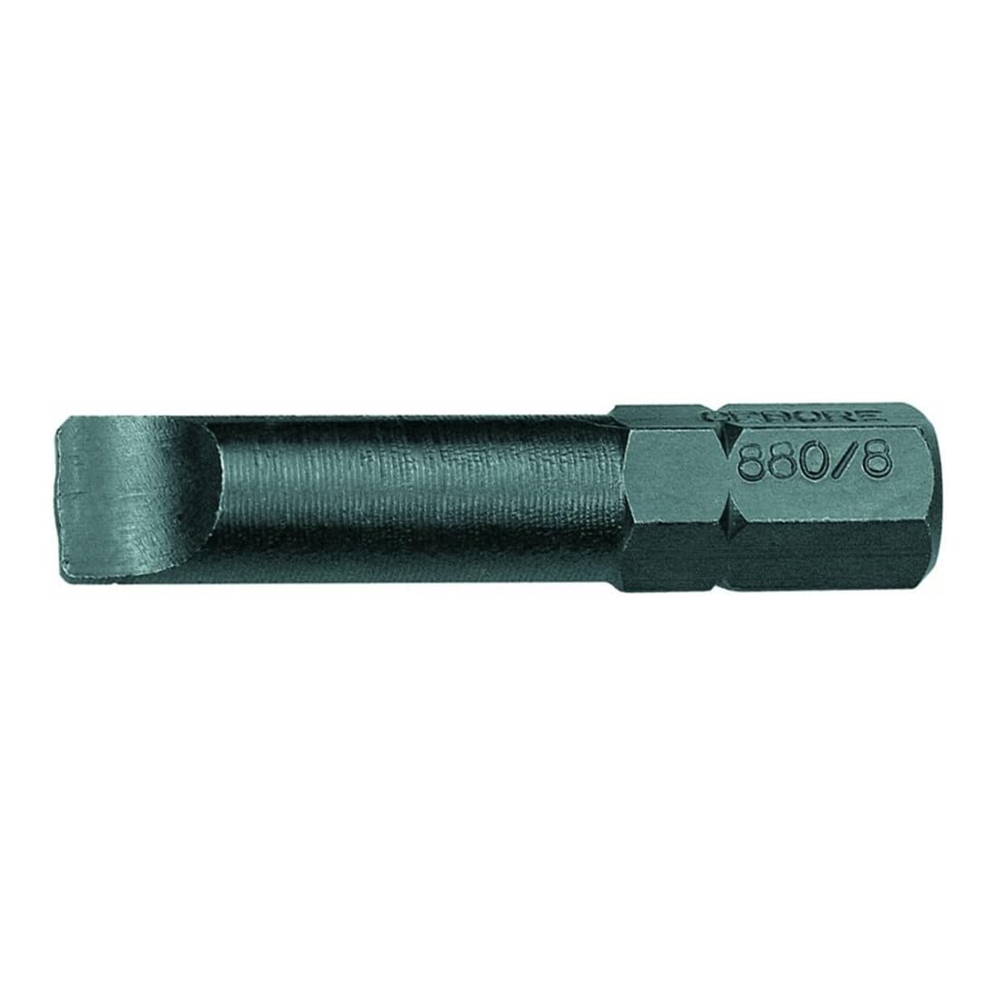 Gedore Tücknn Screwdriver Bit 5/16 Inch Slotted 8 Mm, 1 Piece, 880 8
