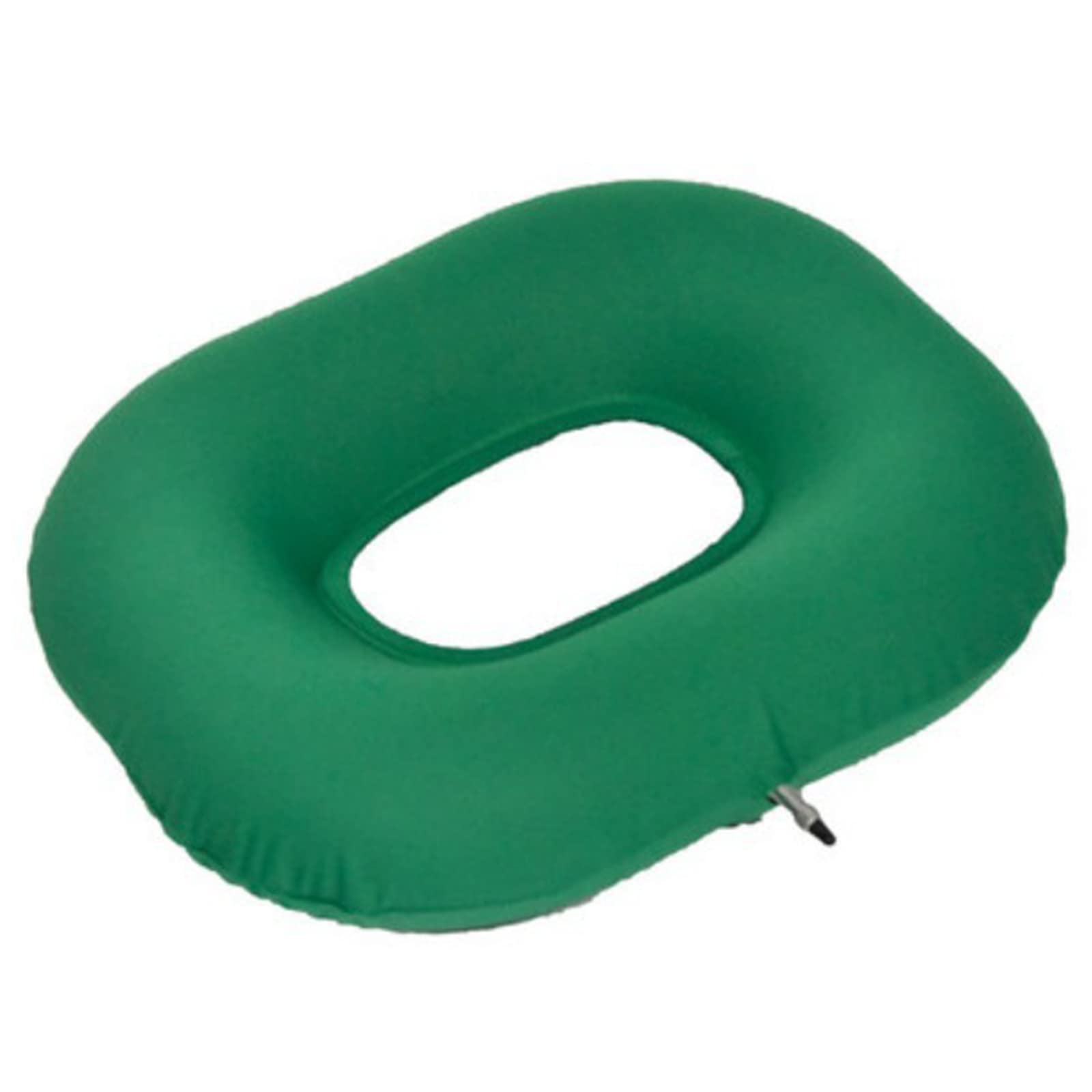 Asiento de Dona para hemorroides, cojín de Dona de Anillo Inflable para hemorroides de Alivio de presión, posnatal, cirugía, Silla de Ruedas (Bomba de Aire incluida), Verde (Verde) (Verde)