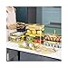 Produktbild WEUN Aufbewahrungsbehälter für Lebensmittel Set,Timing-Funktion Kühlschrank Organizer Lagerung Box Gefrierschrank Speisekammer Lebensmittel für Gemüse Obst,33.5 x 22.5 x 6.3