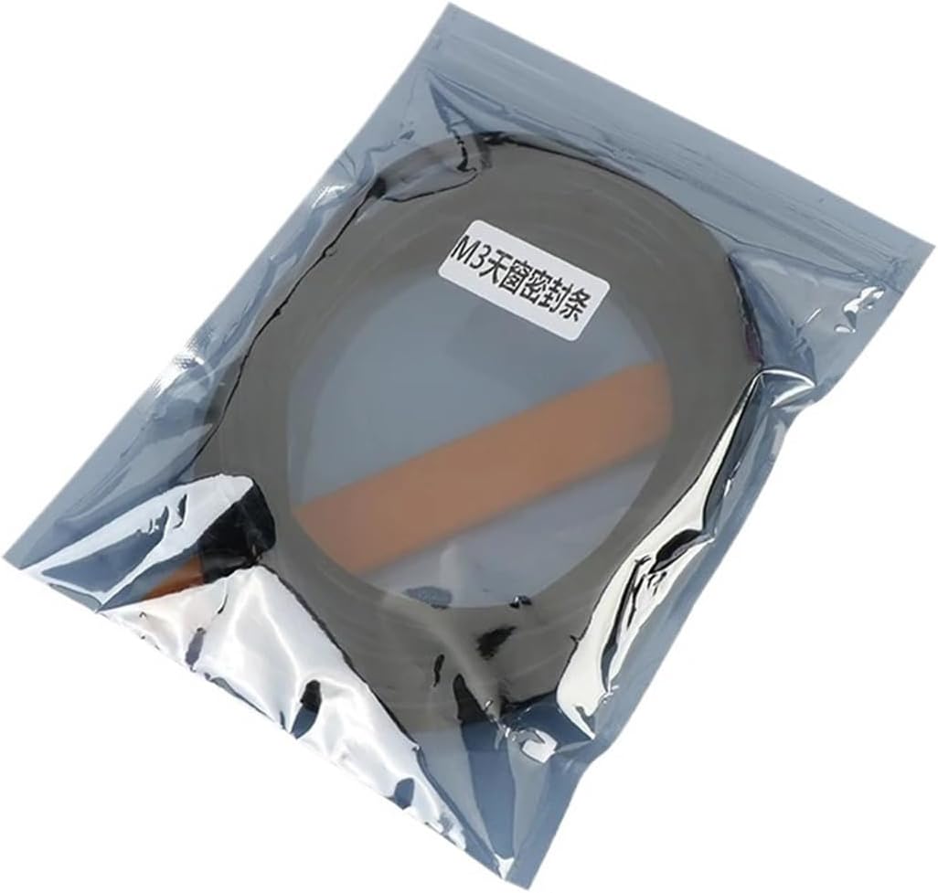 5m Rubber Strips for Model Y Skylight Insulator Sunroof Seal Wind Guards Anti-Dust Waterproof Stickers Car Accessories