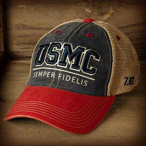 7.62 Design United States Marine Corps Youth Vintage Trucker Hat2