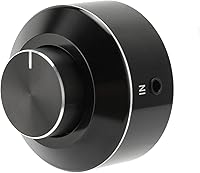 Vista 1 de Mini mando de control de volumen activo controlador de volumen, perilla de control de volumen de 0.138 in, ajuste de audio de altavoz, para ver