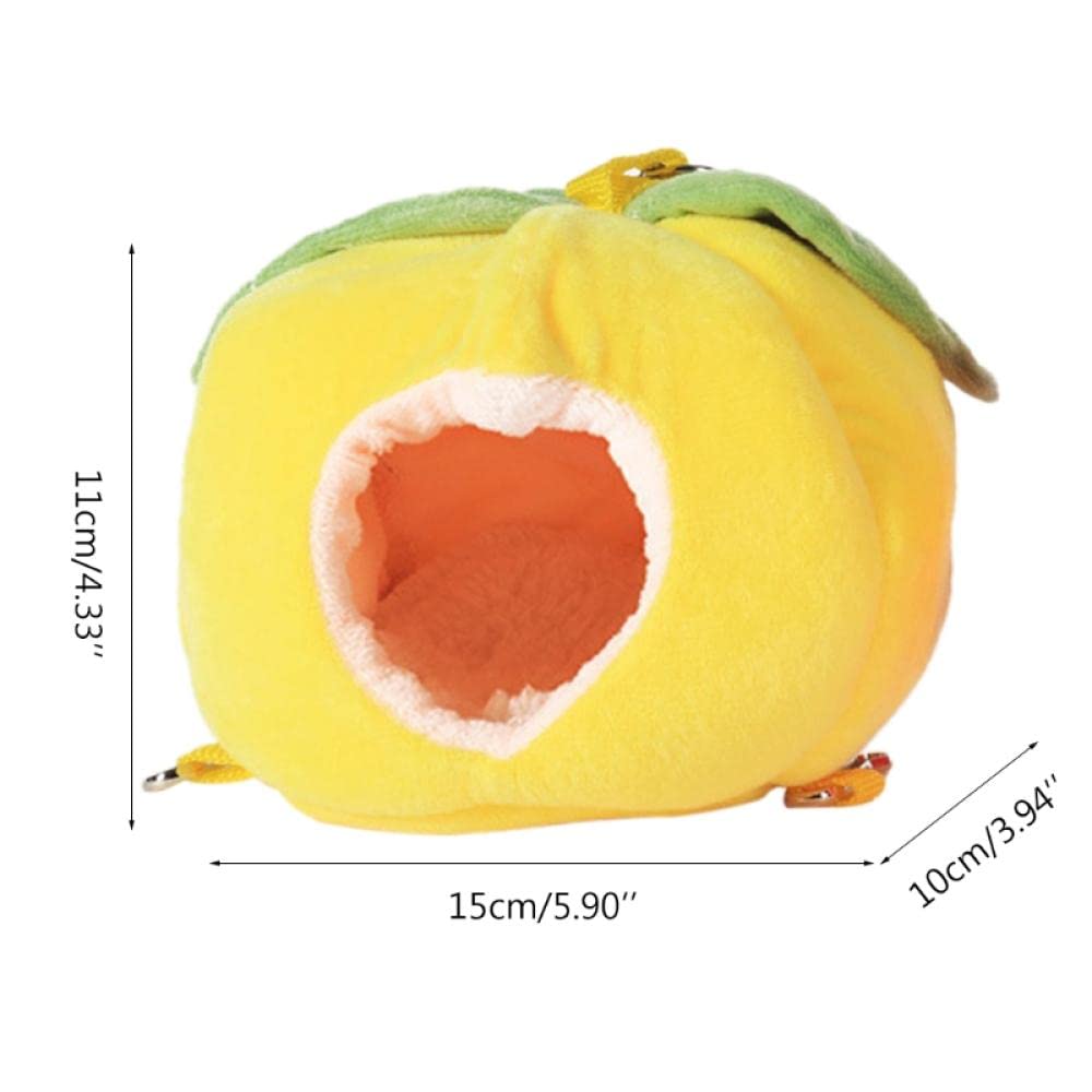 Gniazdo ptasie, Hamak dla chomików chomika Klatka Gniazdo Łóżko Domek Szynszyla Skórzana Jaskinia Urocze Małe Zwierzę Huśtawka(Pink)