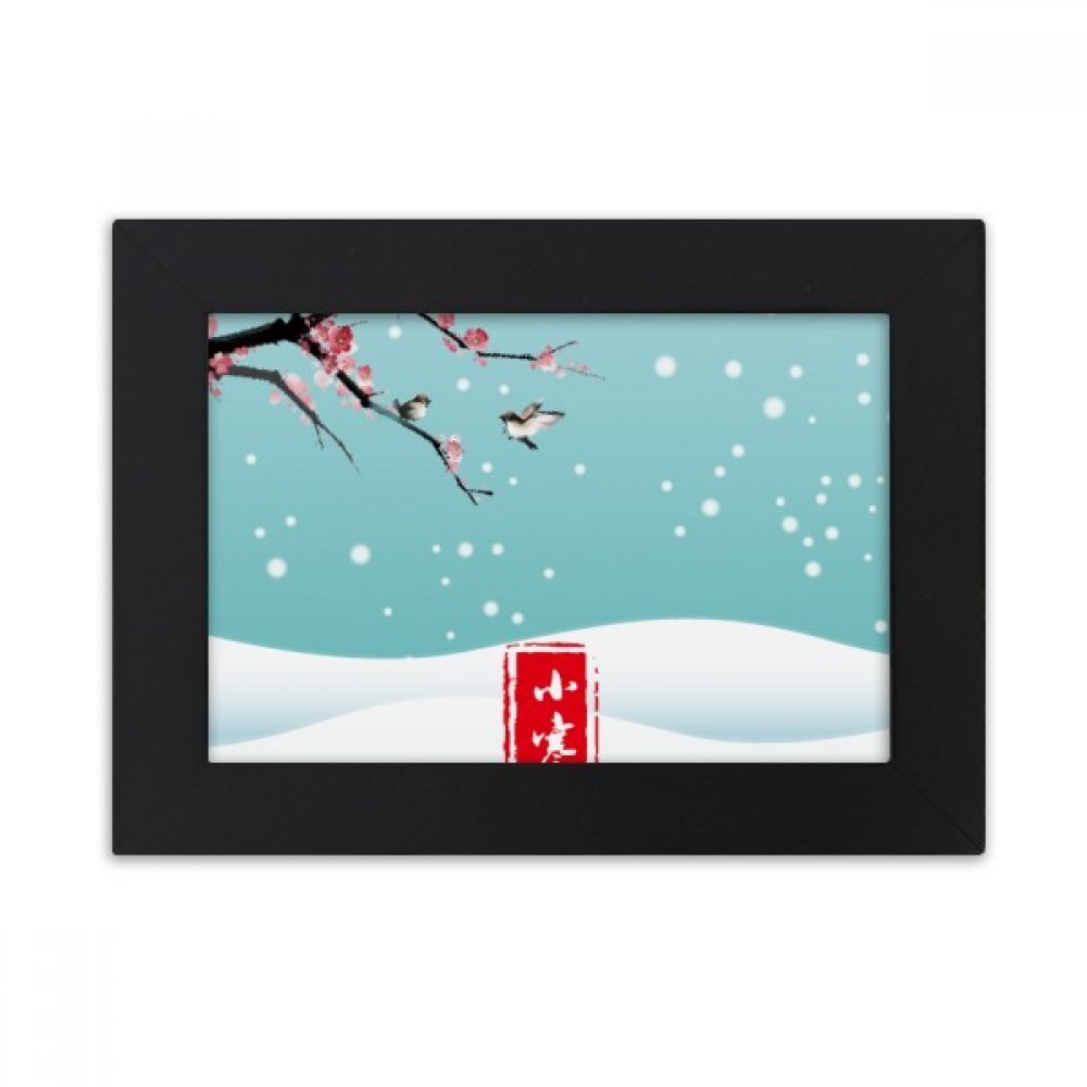 Cadre photo de bureau noir 5X7 pouces pour image art peinture 4x6