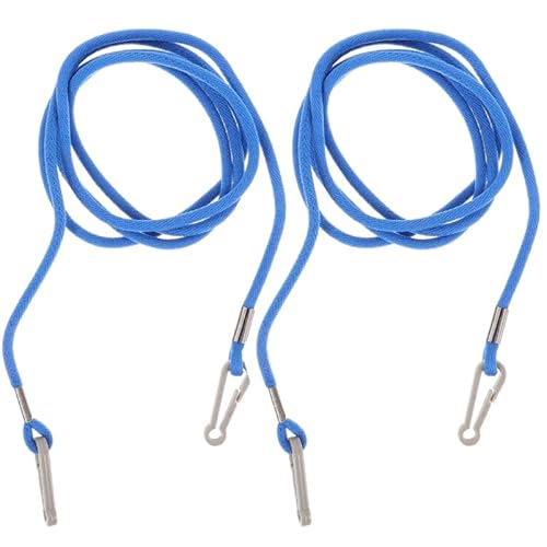 DECOMELODY 2 PièCes Clips pour Enfants Sangles Multifonctions À Clips pour Mitaines LanièRes Suspendues Au Cou Faciles À Fixer Et Antiperte