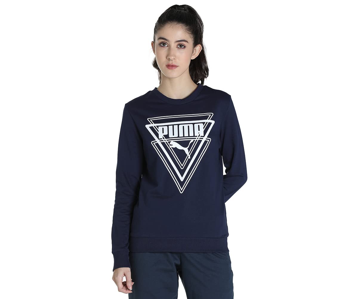 puma Women's Cotton Crew Neck Sweatshirt-picture-53