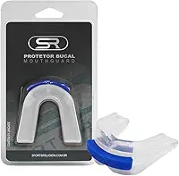 Protetor Bucal Duplo Moldável P/Muay Thai, Boxe, Mma, Rugby (Transparente)