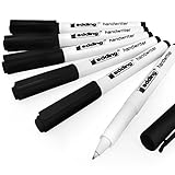 Edding Handwriter Handwriting Pen – Black Ink – 0.6mm - Pack of 6