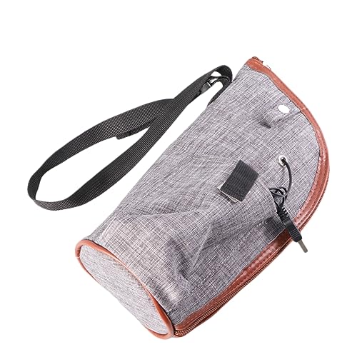 ERINGOGO Travel Bottle Warmer Mini Linear Temperature Programmer Universal Car Bottle Heater Warm Milk Water Juice Safe Easy to Use Grey