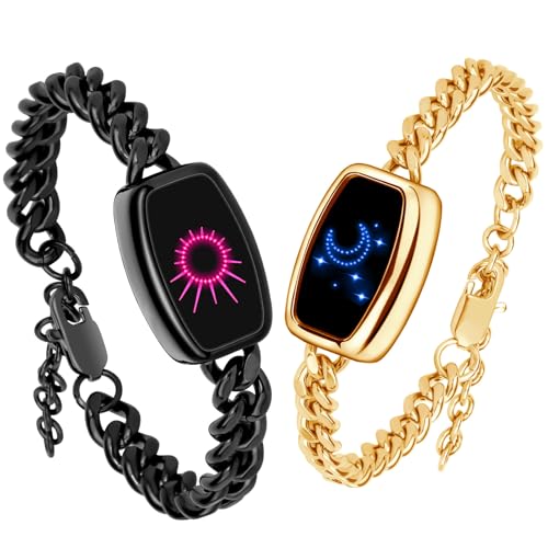 PULOMI Long Distance Touch Bracelets for Couples