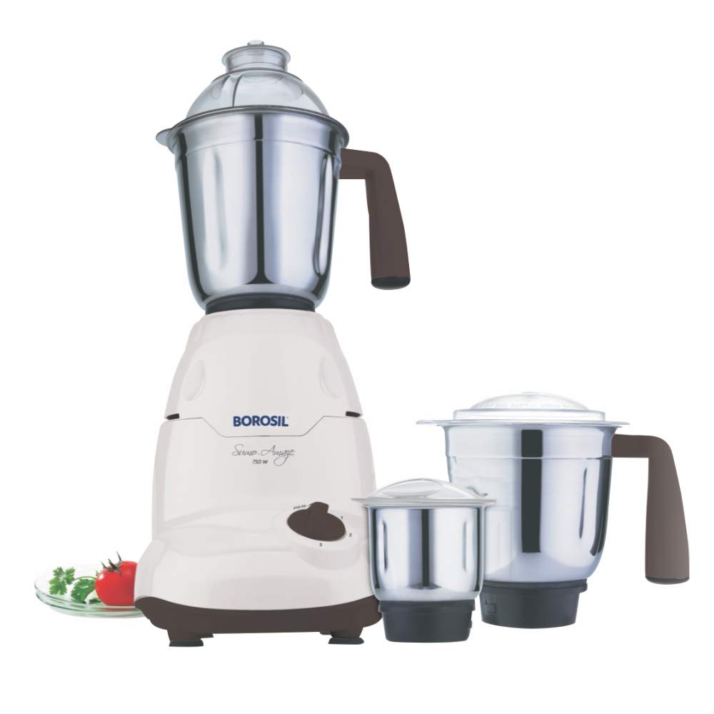 Buy Borosil Sumo Amaze Mixer Grinder, For Wet/Dry Mixing & Grinding