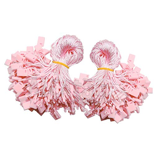 Alça Lacre Tag, Identificador, Mala, Roupa, Rosa 100un